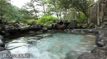 貸し切り露天風呂