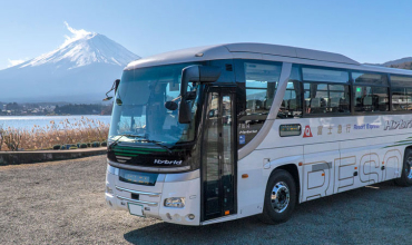 往復の高速バス