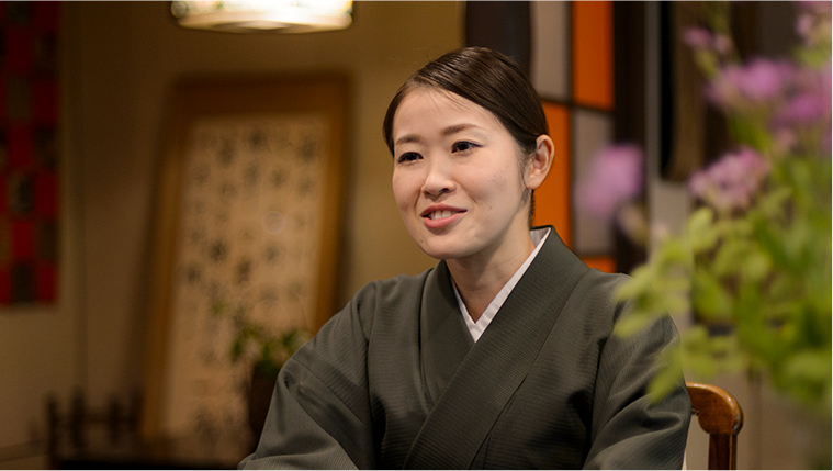 女将の二瓶明子さん