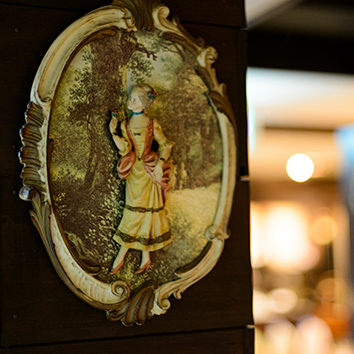 レトロな調度品