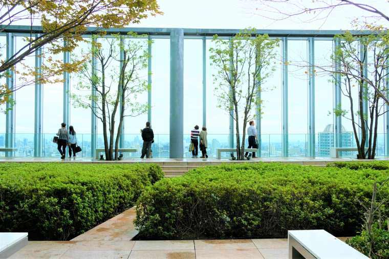 あべのハルカス美術館 庭園