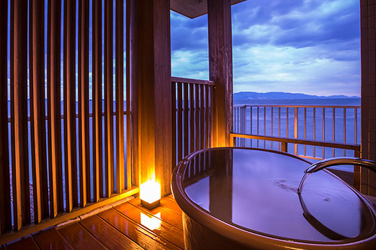 赤穂温泉　絶景露天風呂の宿　銀波荘