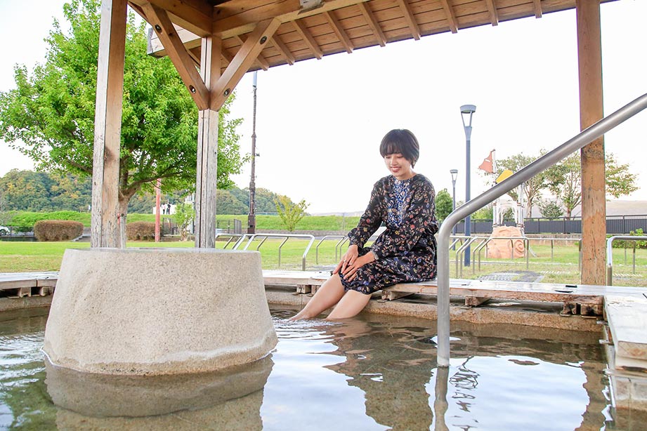 古奈湯元温泉・足湯