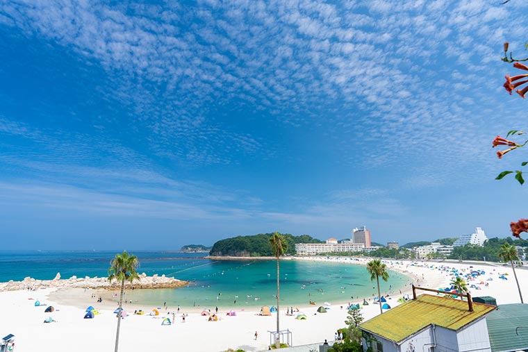 白浜温泉　白良浜