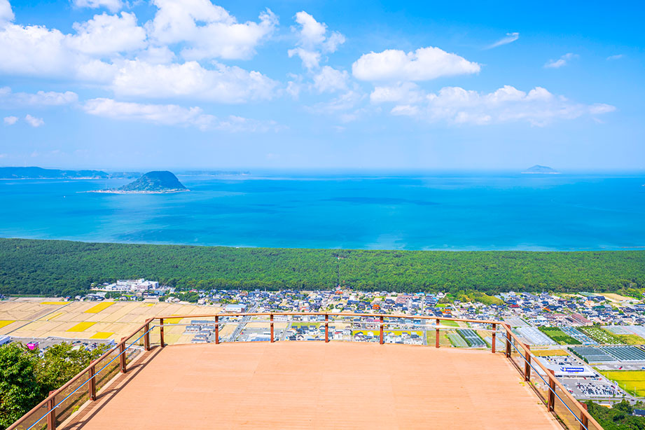 鏡山展望テラス