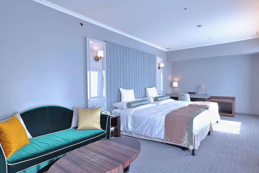 「リーガロイヤルホテル」デラックスツイン