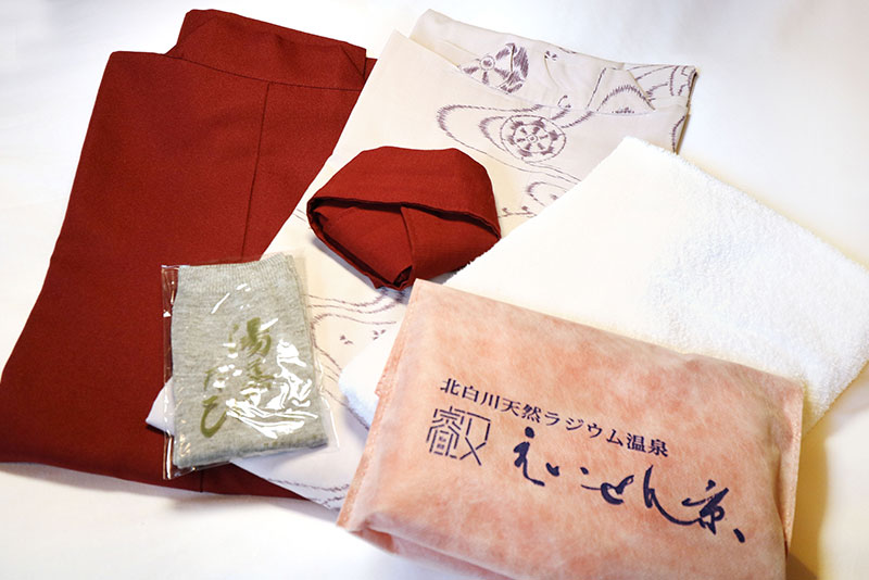 浴衣・アメニティ類