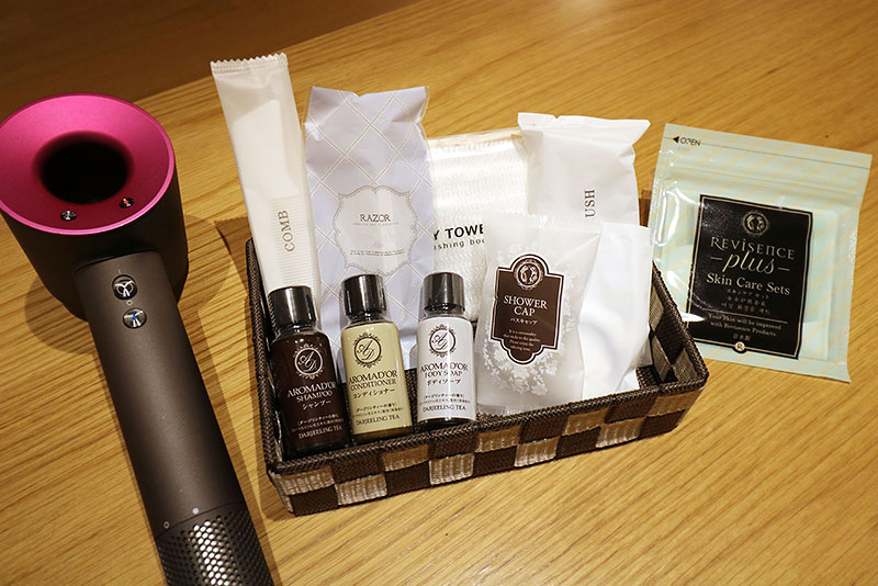 ドライヤー・アメニティ類