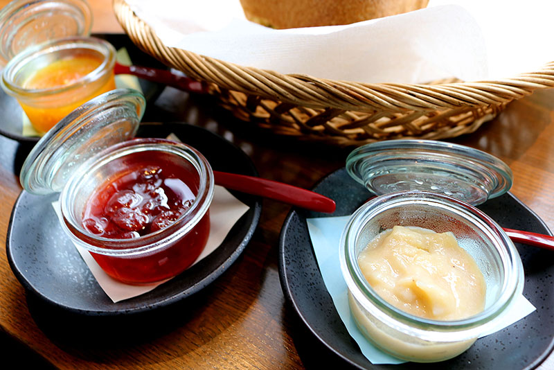 自家製のジャム