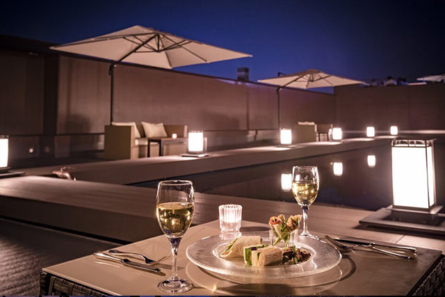 京都東急ホテル「ROOF TOP BAR」