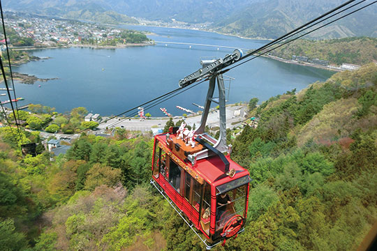 河口湖 富士山パノラマロープウェイ