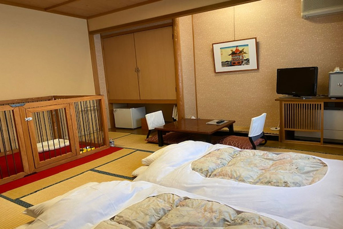 奥飛騨温泉郷　ペットと泊まれる素泊まり温泉宿　こんじ旅館