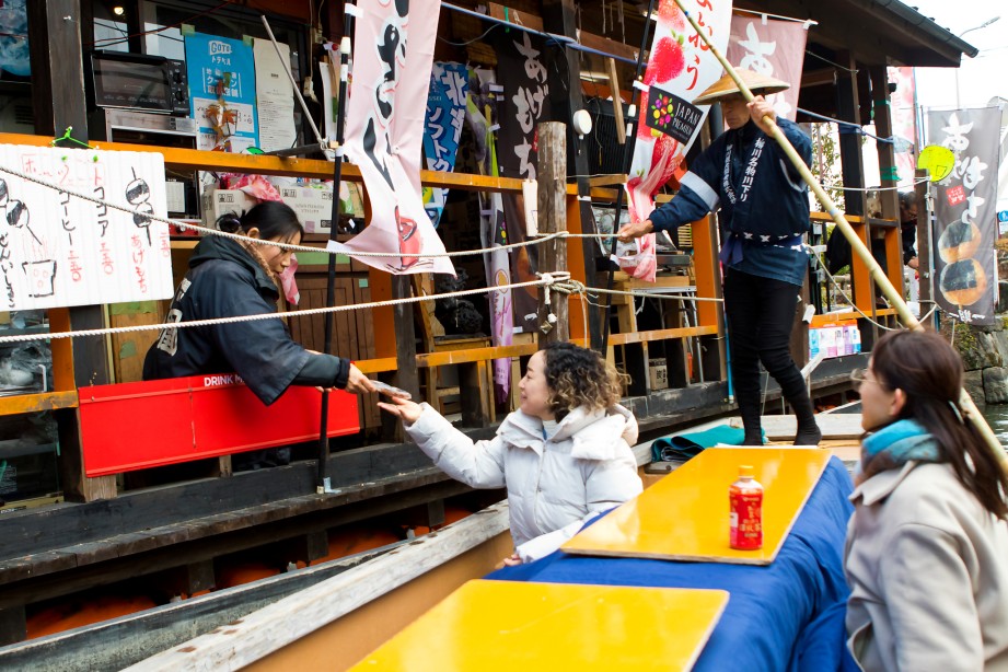 柳川川下り（こたつ船）