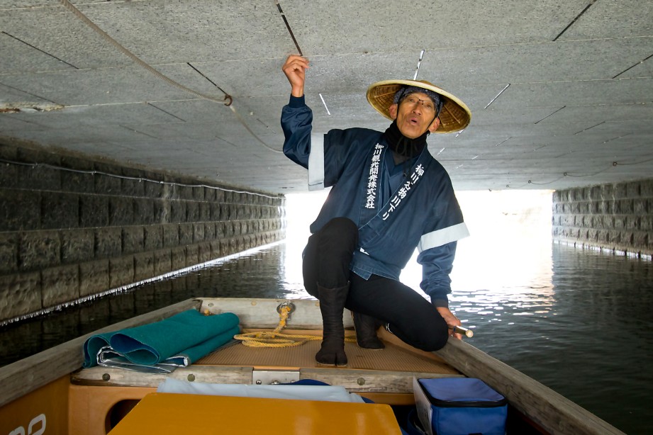 柳川川下り（こたつ船）