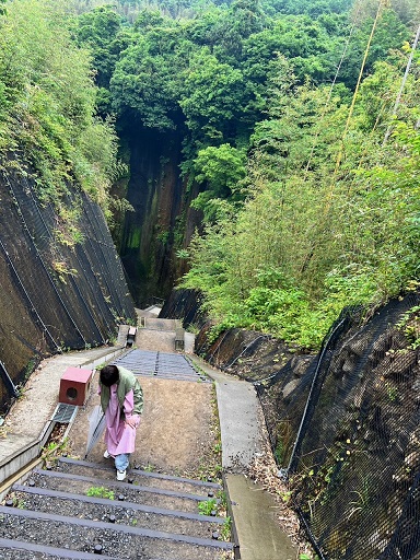 由布市を巡るスタンプラリー　温泉や峡谷など名所の魅力を探る