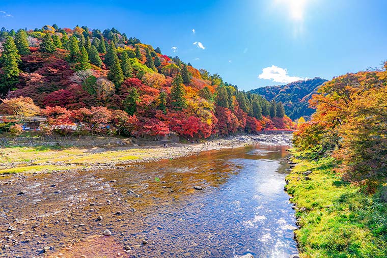 香嵐渓（こうらんけい）