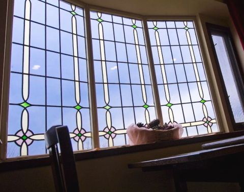 海側客室/301号室(アンティーク調の出窓)