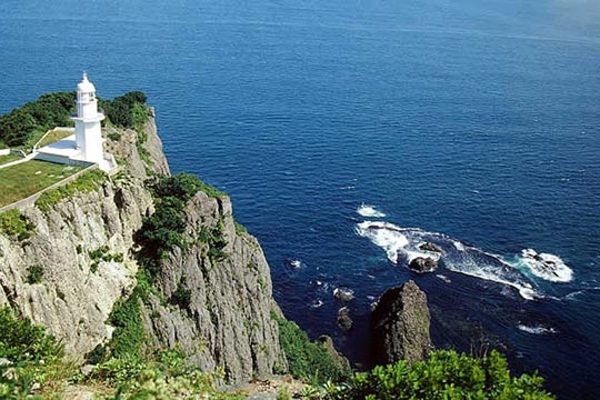 北海道室蘭市　地球岬（ちきゅうみさき）