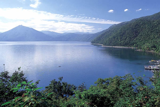 北海道　千歳市　支笏湖（しこつこ）