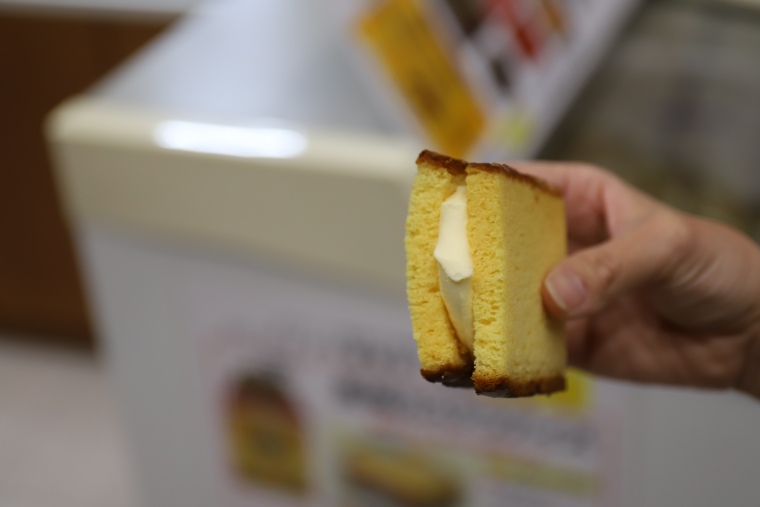 カステラアイス