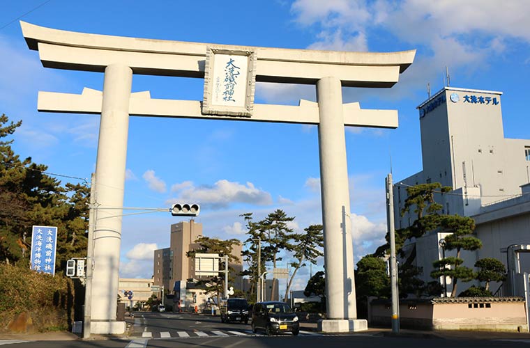 大洗磯前神社の一の鳥居