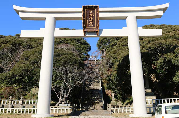 大洗磯前神社の二の鳥居
