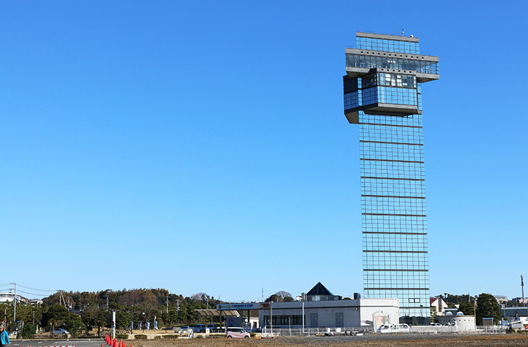 大磯のシンボル・大洗マリンタワー