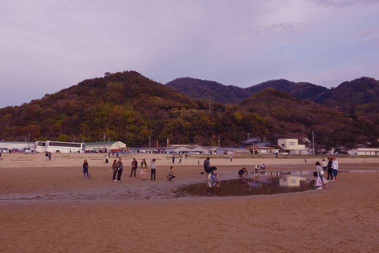 父母ケ浜 リフレクション写真 撮り方