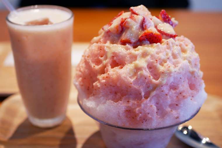 父母ケ浜 かき氷 ひむろ