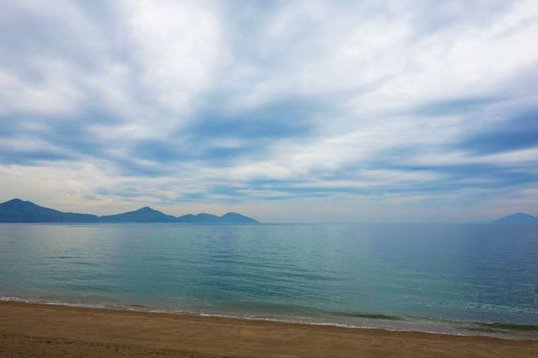 粟島港 紫雲出山