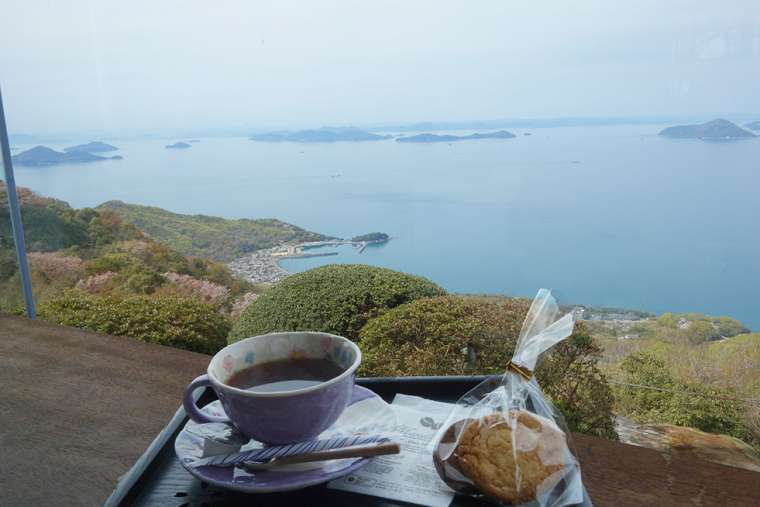紫雲出山遺跡館 喫茶コーナー