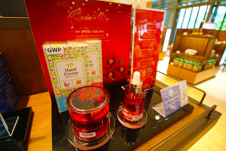 済州島の素材で作られたコスメは限定品も多く大人気