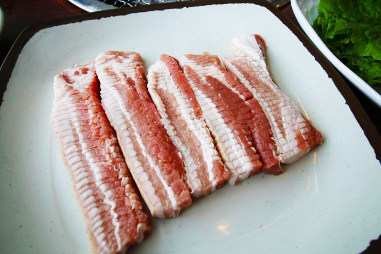 済州島の名物の黒豚