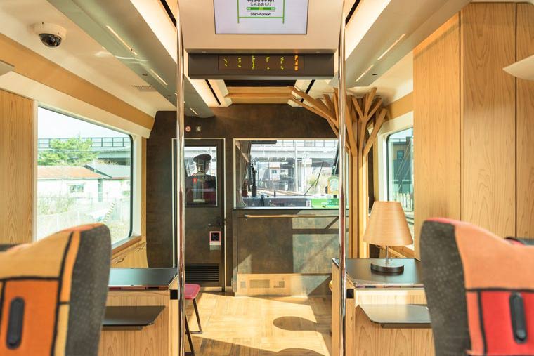 リゾートしらかみ「橅」運転席