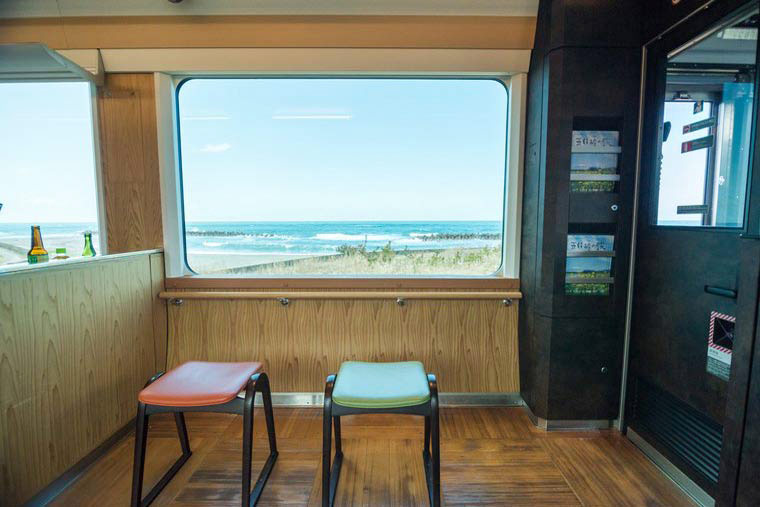 リゾートしらかみ「橅」展望室