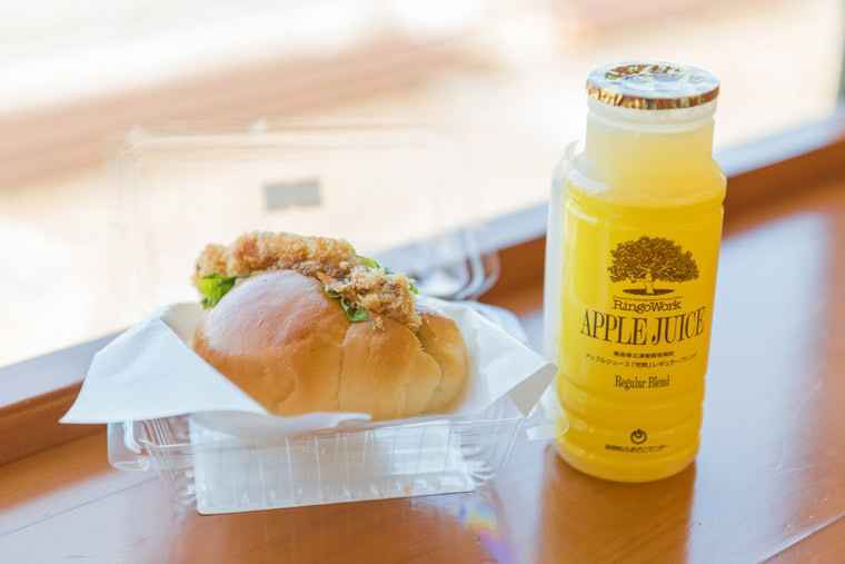 リゾートしらかみ　深浦のマグロ　ご当地グルメ　ふれあい販売