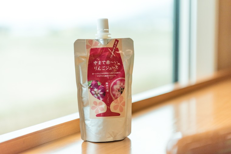 リゾートしらかみ 「御所川原りんごジュース」