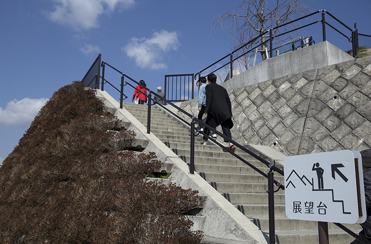 三島スカイウォークの展望台