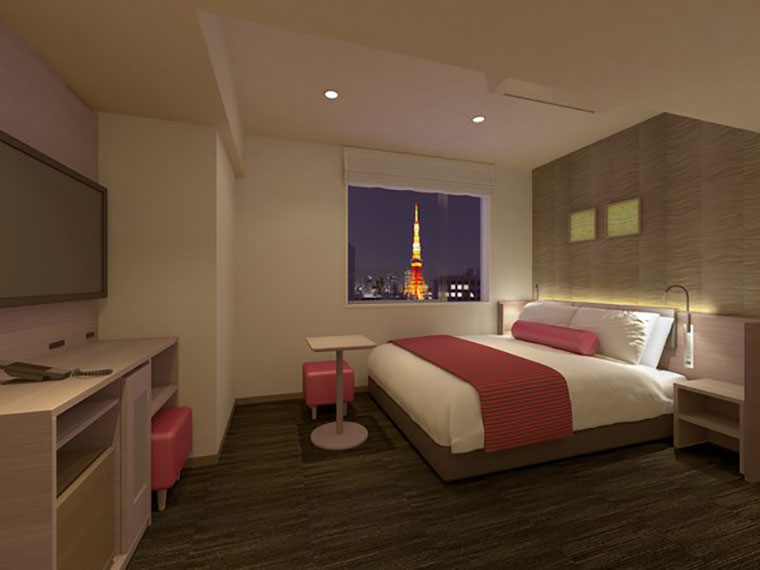 京急ＥＸイン 浜松町・大門駅前 EXダブル タワービュー