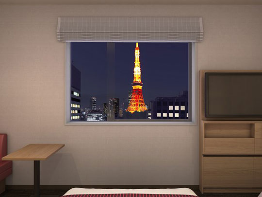 京急ＥＸイン 浜松町・大門駅前 EXツイン タワービュー