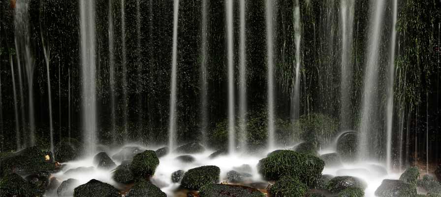 軽井沢　白糸の滝