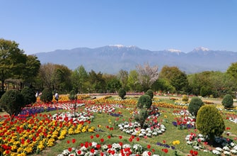 山梨県フラワーセンター・ハイジの村