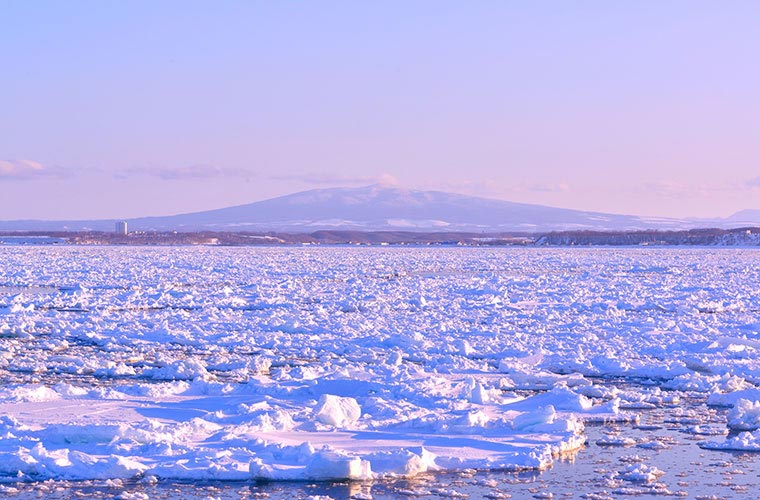 オホーツクの「流氷」