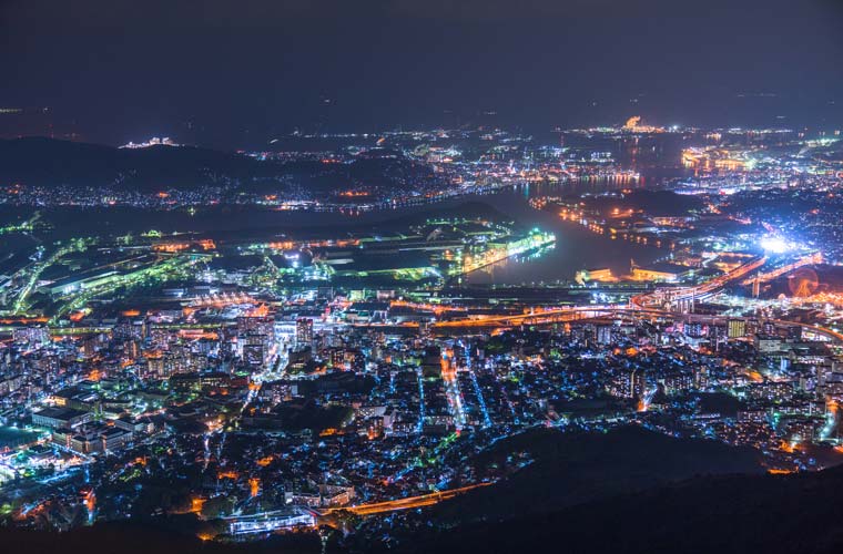 皿倉山の夜景