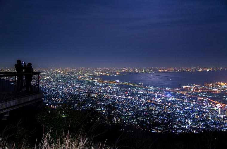 摩耶山の夜景