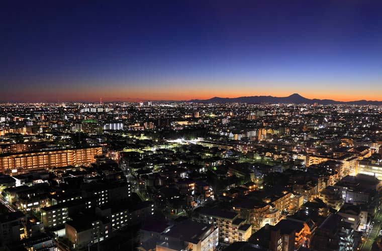 練馬区役所 展望ロビー