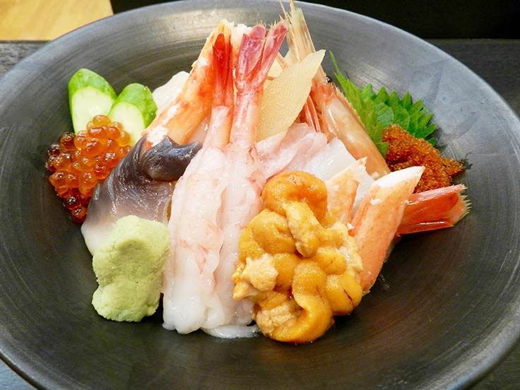 北海道 旭川 寿司・海鮮丼 「二幸本店」