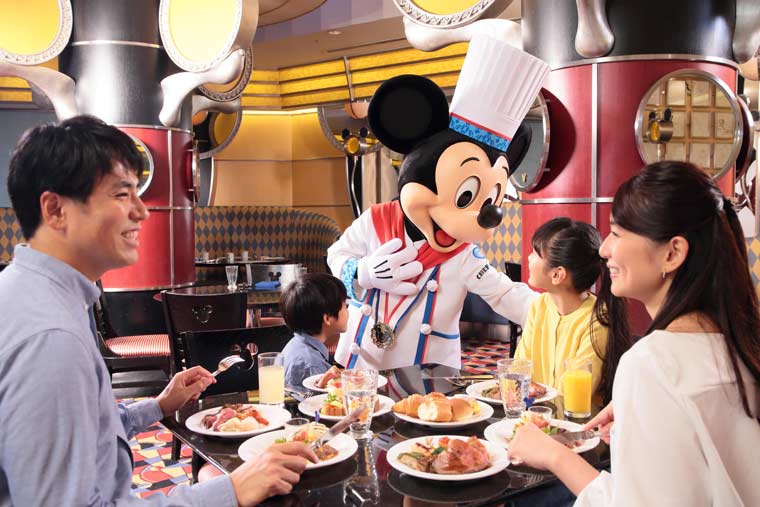 ディズニーアンバサダーホテル「カジュアル・ダイニング　シェフ・ミッキー」