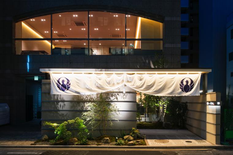 「博多水炊き とり田」の外観