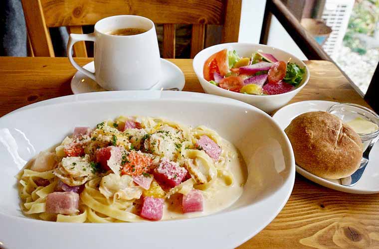 cafe＆foods albicocca　パスタランチ